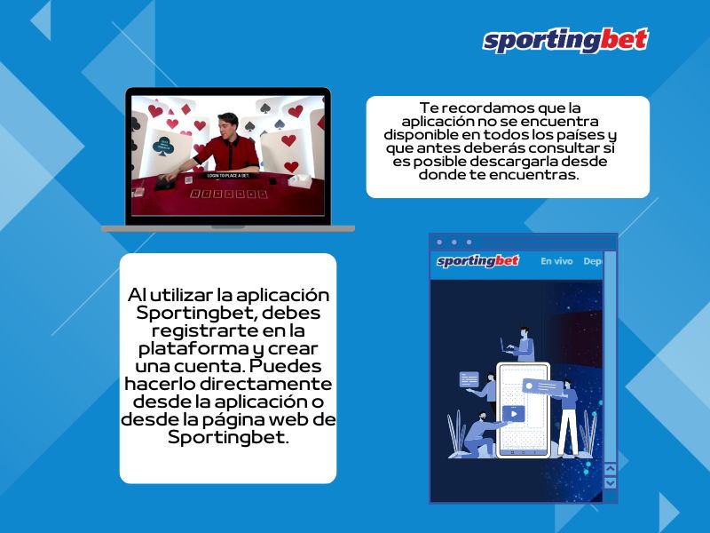 Descarga la aplicación Sportingbet en un dispositivo Android