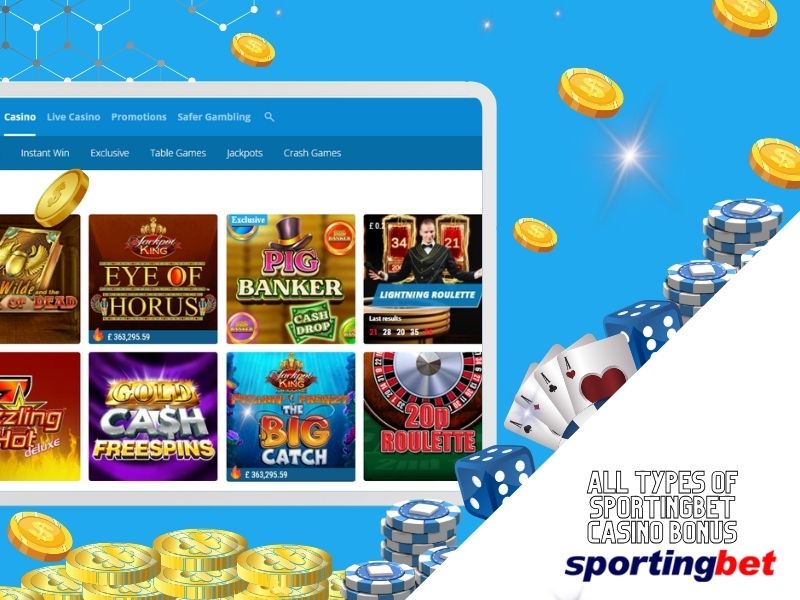 Bonuses you will find at Sportingbet