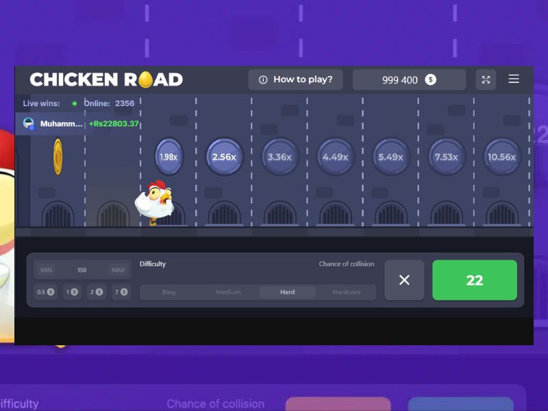 Spielen Sie den Slot Chicken Road im Sportingbet Casino