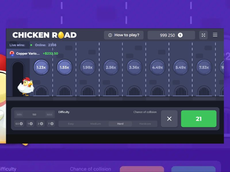 So spielst du Chicken Road