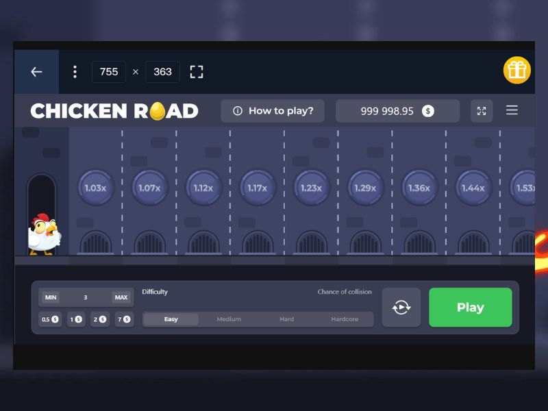 Melde dich bei Sportingbet an, um „Chicken Road“ zu spielen