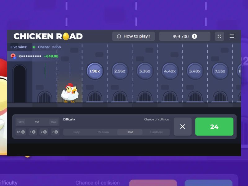 Chicken Road-Bonus bei Sportingbet